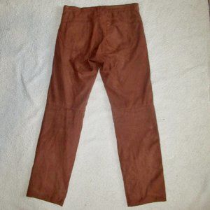 Gianfranco Ferre Men's Rust Brown Slim Pants